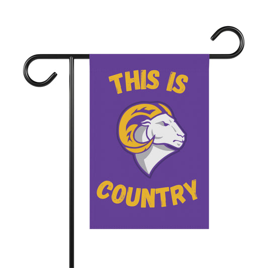 This is Ram Country, Paoli High School, Paoli Indiana, Paoli Rams, Paoli Garden Flag,