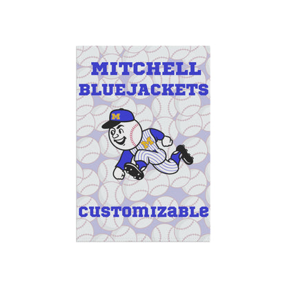 CUSTOMIZABLE Mitchell Bluejackets Baseball Man