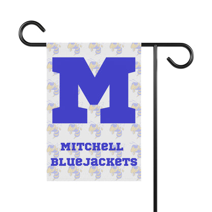 Mitchell Bluejackets custom Block M with Buzz garden flag