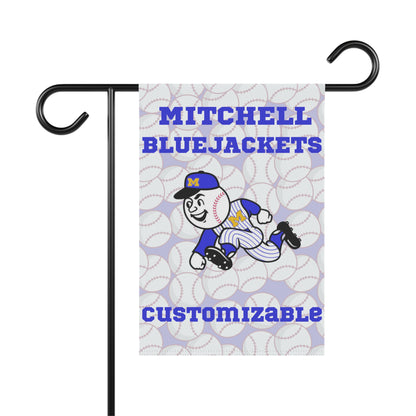 CUSTOMIZABLE Mitchell Bluejackets Baseball Man