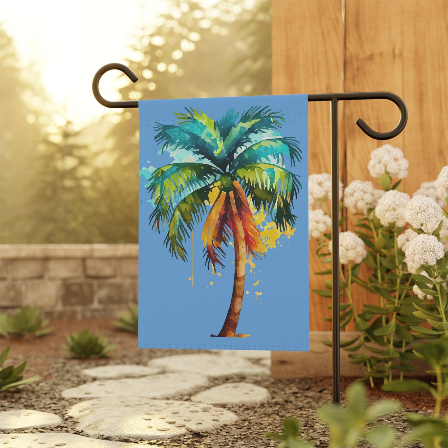 Palm Tree Garden Flag