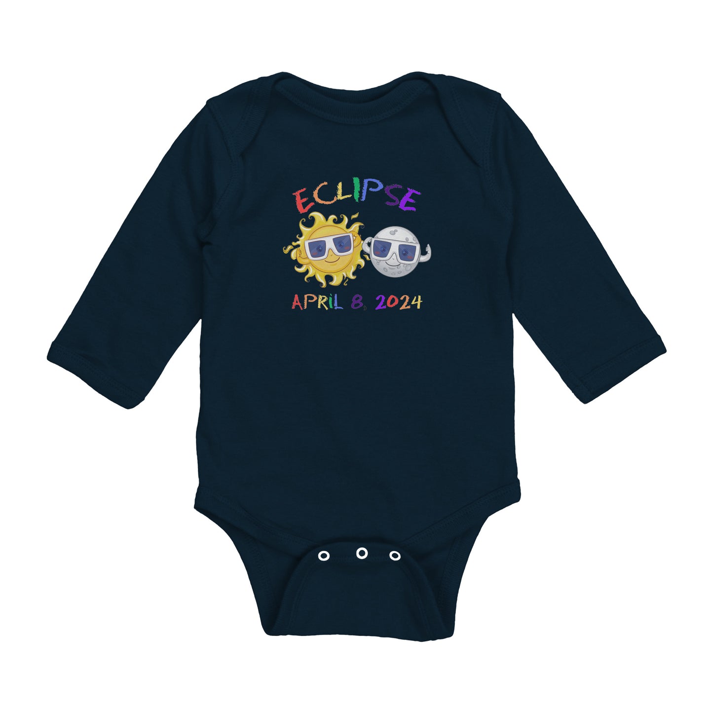 Baby Bodysuit Eclipse Crayon